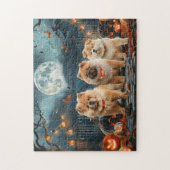 Chow Chow Halloween Spooky Puzzle (Vertikal)