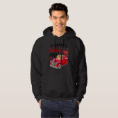 Chow Chow Heart Red Truck Happy Valentine Day Dog Hoodie (Vorne ganz)