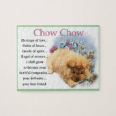 Chow Chow Heritage of Liebe Puzzle (Horizontal)