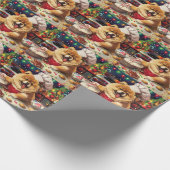 Chow Chow Holiday Baking: Feierliche Weihnachten Geschenkpapier (Ecke)