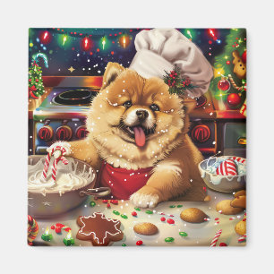 Chow Chow Holiday Baking: Feierliche Weihnachten Magnet