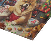 Chow Chow Holiday Baking: Feierliche Weihnachten Schneidebrett (Ecke)