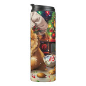 Chow Chow Holiday Baking: Feierliche Weihnachten Thermosbecher (Nach rechts gedreht)