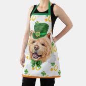 Chow Chow Holiday Wohngestaltung St Patrick's Day  Schürze (InSitu)