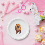 Chow Chow Hund Chinesische Hunde für eine Chow Cho Pappteller (Party)