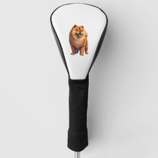 Chow Chow Hund Chinesische Hunde Rasse für eine Ch Golf Headcover
