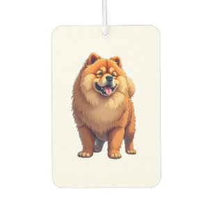 Chow-Chow-Hund Chinesische Hunderasse für einen Ch Autolufterfrischer
