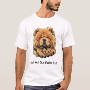 Chow Chow Hund Erstellen Sie Ihren Eigener Text  T-Shirt