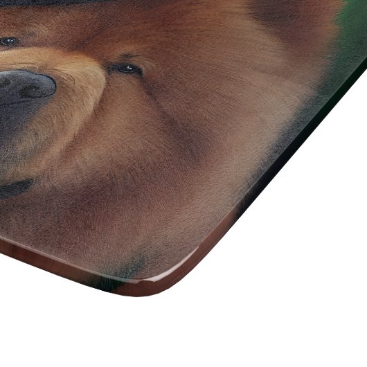 Chow Chow Hund in St. Patrick's Day Dress Schneidebrett (Ecke)
