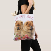 Chow Chow Hund Mama Floral Tasche (Von Nahem)