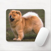 Chow-Chow-Hund Mousepad (Mit Mouse)