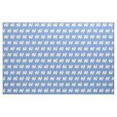 Chow Chow Hund Silhouette Pet Light Blue Stoff (Fat Quarter (45,7 x 55,9 cm))