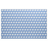 Chow Chow Hund Silhouette Pet Light Blue Stoff (Fat Quarter (45,7 x 55,9 cm))