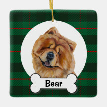 Chow-Chow-Hunde-Ornament