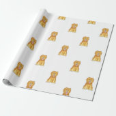 Chow-Chow-Hundegeschenk-Packpapier Geschenkpapier (Ungerollt)