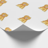 Chow-Chow-Hundegeschenk-Packpapier Geschenkpapier (Ecke)