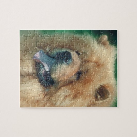 Chow-Chow-Hundepuzzlespiel Puzzle (Horizontal)