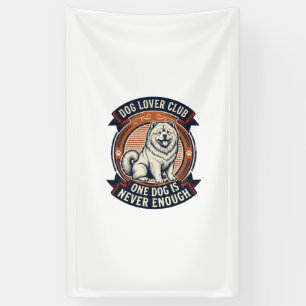 Chow Chow Hundeshirt Ein Hund ist niemals genug Re Banner