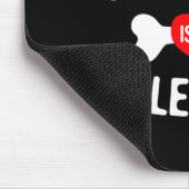 Chow Chow Is My Valentine Chow Chow Dog Mousepad (Ecke)