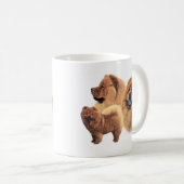 Chow-Chow Kaffeetasse (VorderseiteRechts)