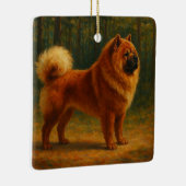 Chow Chow Keramikornament (Rechts)