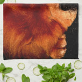 Chow-Chow-ktcm Geschirrtuch (Gefaltet)