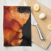 Chow-Chow-ktcm Geschirrtuch (Viertel Falte)