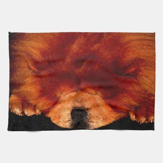 Chow Chow ktcna Geschirrtuch (Horizontal)