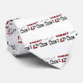 Chow Chow Lover Geschenke Krawatte (Gerollt)