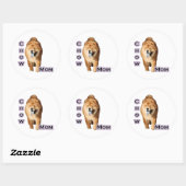 Chow Chow Mama 4 - Aufkleber (Blatt)