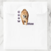 Chow Chow Mama 4 - Aufkleber (Tasche)
