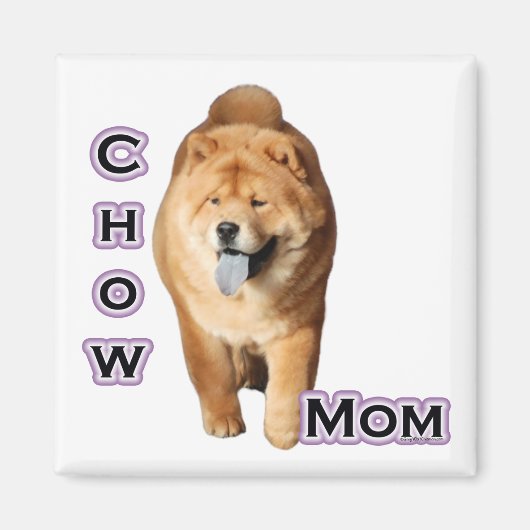 Chow Chow Mama 4 - Magnet (Vorne)