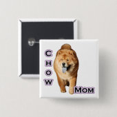 Chow Chow Mama 4 - Schaltfläche Button (Vorne & Hinten)