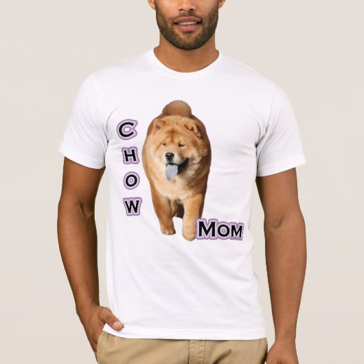Chow Chow-Mama 4 T-Shirt (Vorderseite)