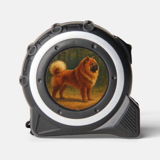 Chow Chow Maßband (Vorderseite)