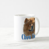 Chow Chow Name Kaffeetasse (VorderseiteRechts)
