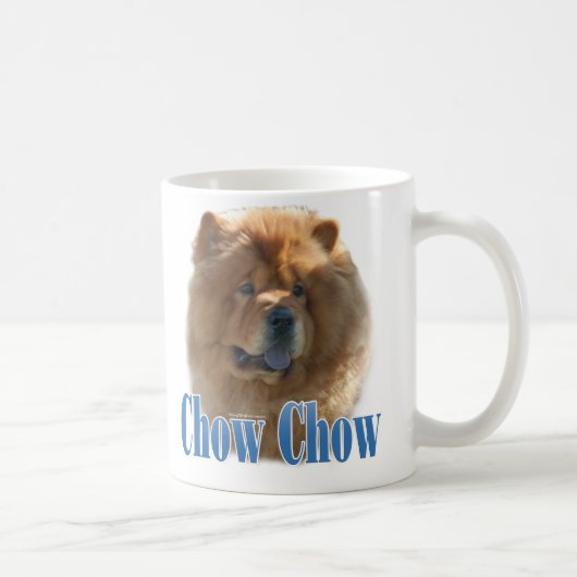 Chow Chow Name Kaffeetasse (Rechts)