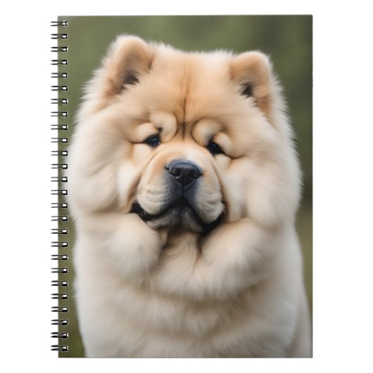 Chow Chow Notizblock (Vorderseite)