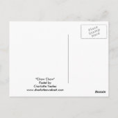 Chow Chow Original Hund Postkarte (Rückseite)