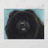 Chow Chow Original Hund Postkarte (Vorderseite)