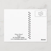 Chow Chow Original Hund Postkarte (Rückseite)