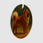 Chow Chow Ornament (Vorderseite)