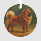 Chow Chow Ornament (Rückseite)