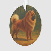 Chow Chow Ornament (Vorderseite)