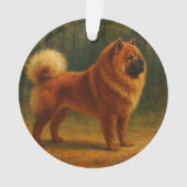 Chow Chow Ornament (Vorderseite)