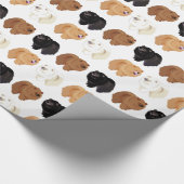 Chow-Chow-Packpapier Geschenkpapier (Ecke)