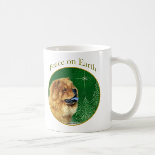 Chow Chow Peace Kaffeetasse (Rechts)