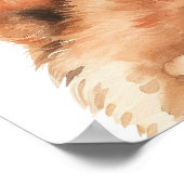 Chow Chow Personalisierter Druck Poster (Ecke)