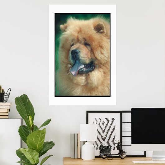 Chow Chow Poster (Heimbüro)