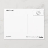 Chow Chow Postkarte (Rückseite)